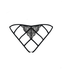 Stringi Obsessive Miamor Crotchless Panties S-XL - obrazek 4
