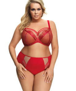 Biustonosz soft Gorsenia K 496 Paradise czerwony