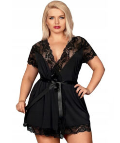 Peniuar Obsessive Peignoir 810-PEI-1 S-2XL