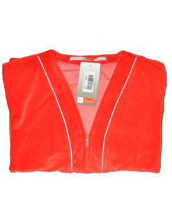 Szlafrok De Lafense 352 Zamek Welur 4XL-5XL damski - obrazek 6
