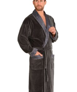 Szlafrok De Lafense 773 Bonjour długi 3XL-4XL męski - obrazek 5