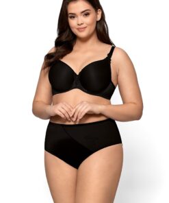 Biustonosz full cup Mefemi Anita Big Czarny - obrazek 5