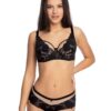 Biustonosz semi soft Gaia BS 1134 Keto czarny