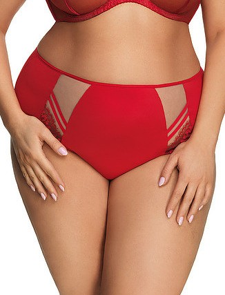 Figi Gorsenia K 497 M-3XL Paradise czerwony - obrazek 2