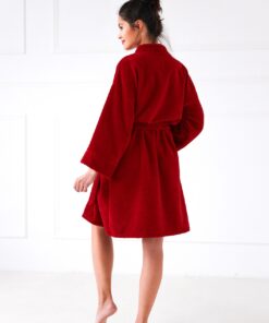 Alternative view of Szlafrok Sensis Rolling Red S-XL