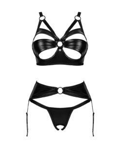 Komplet Obsessive Armares Set With Garter Belt XS-2XL - obrazek 3