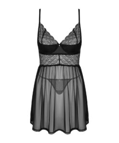Koszula Obsessive Chemeris Babydoll XS-2XL - obrazek 3
