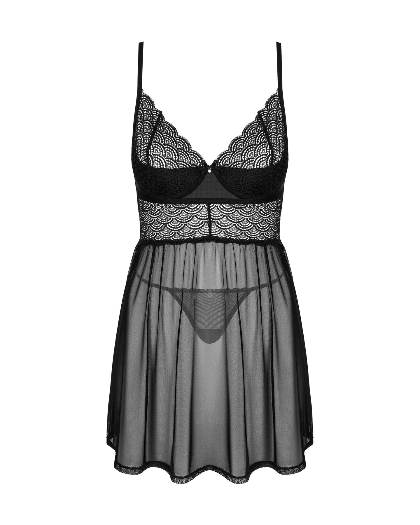 Koszula Obsessive Chemeris Babydoll XS-2XL - obrazek 3