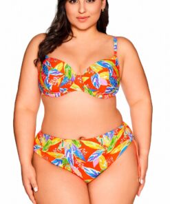 Biustonosz kąpielowy Ava full cup SK 226 Vivid Orange - obrazek 4