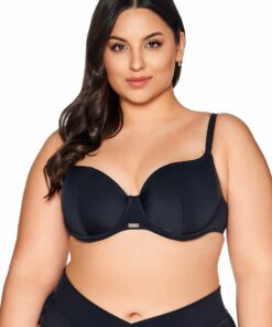 Alternative view of Biustonosz kąpielowy half cup Ava SK 313 Black Maxi
