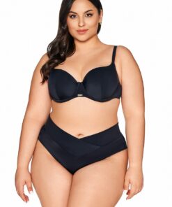 Biustonosz kąpielowy half cup Ava SK 313 Black Maxi