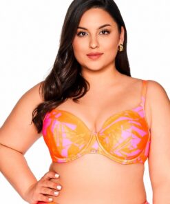 Biustonosz kąpielowy full cup Ava SK 214 Tangerine Maxi - obrazek 3