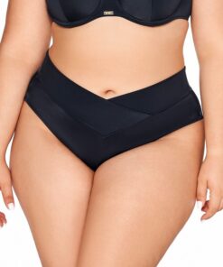 Figi kąpielowe Ava SF 13/15/B Black Brazyliany S-3XL - obrazek 2