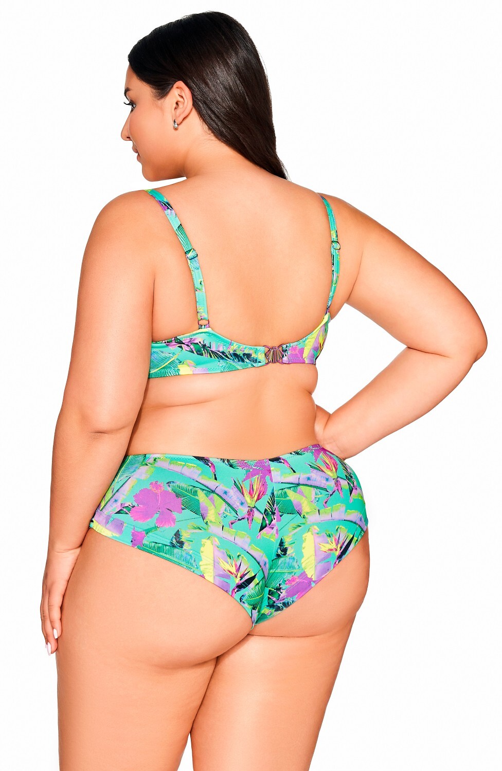 Figi kąpielowe Ava SF 211/5/B Vibrant Green Brazyliany S-3XL - obrazek 3