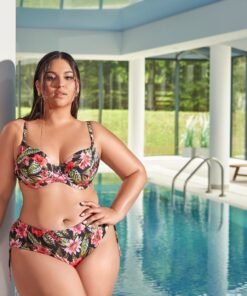 Biustonosz kąpielowy full cup Ava SK 218 Floral Maxi
