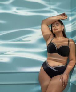 Biustonosz kąpielowy full cup Ava SK 224 Black