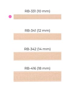 Ramiączka Julimex RB 331 Taśma Kolor 10 mm