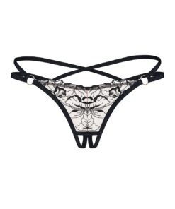 Stringi Obsessive Vila Blanes Crotchless XS-2XL - obrazek 2