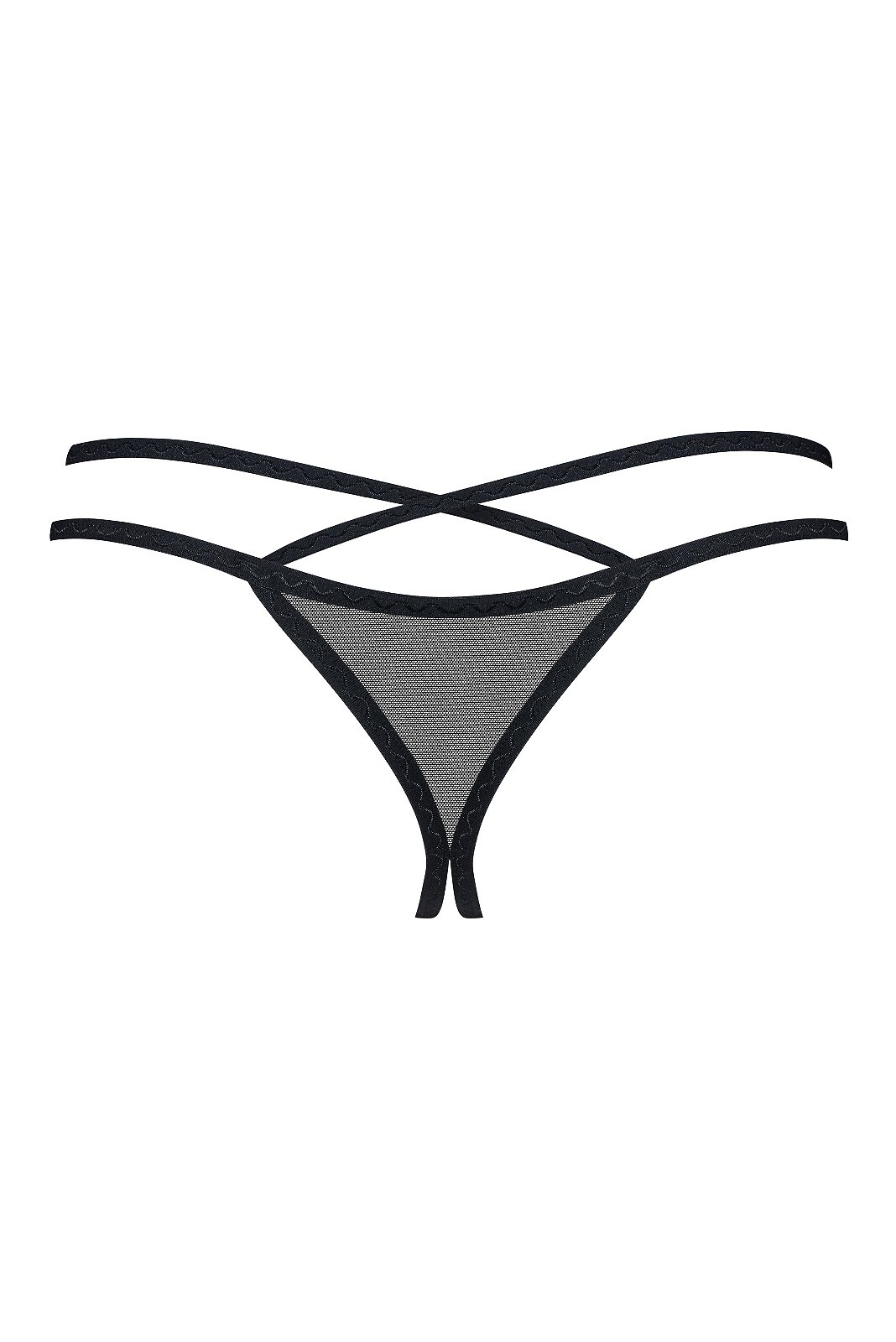 Stringi Obsessive Vila Blanes Crotchless XS-2XL - obrazek 4