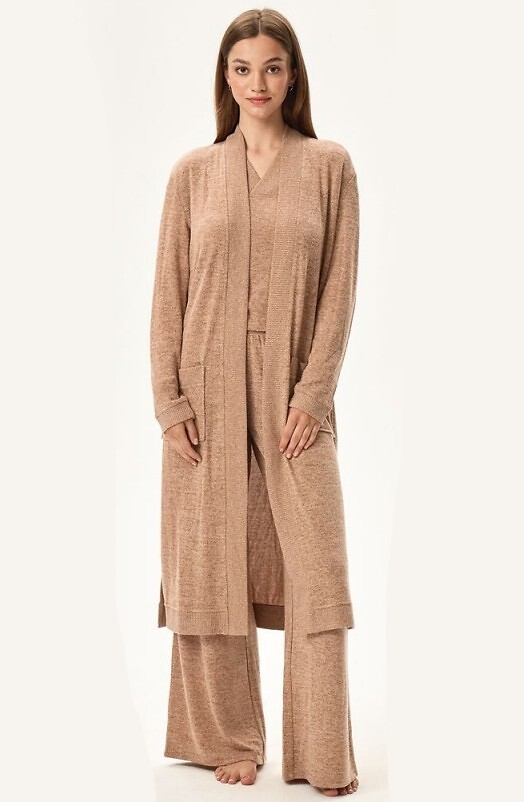 Szlafrok Henderson Ladies 41948 Fudge S-XL - obrazek 2