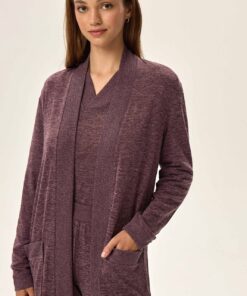 Szlafrok Henderson Ladies 41948 Fudge S-XL - obrazek 3
