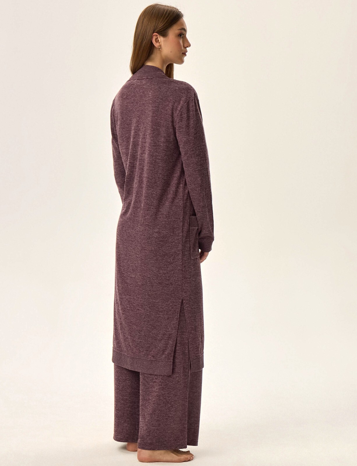 Szlafrok Henderson Ladies 41948 Fudge S-XL - obrazek 4