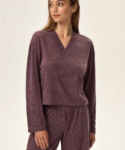 Piżama Henderson Ladies 42024 Fudge S-XL - obrazek 2