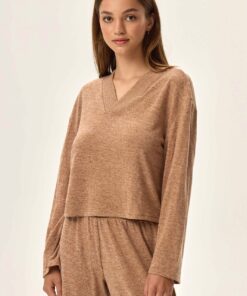 Piżama Henderson Ladies 42024 Fudge S-XL - obrazek 3