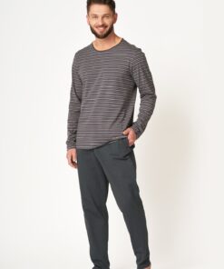 Piżama Key MNS 303 B24 dł/r M-2XL męska