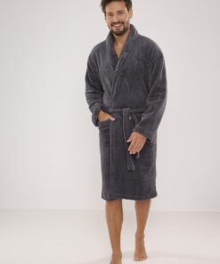 Szlafrok De Lafense 811 Plusz M-2XL męski