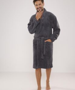 Szlafrok De Lafense 811 Plusz M-2XL męski - obrazek 8