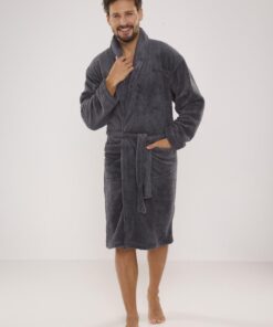 Szlafrok De Lafense 811 Plusz M-2XL męski - obrazek 11