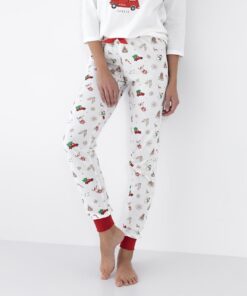 Piżama Sensis Lillian 3/4 Christmas S-XL - obrazek 4
