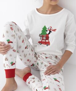 Piżama Sensis Lillian 3/4 Christmas S-XL - obrazek 17