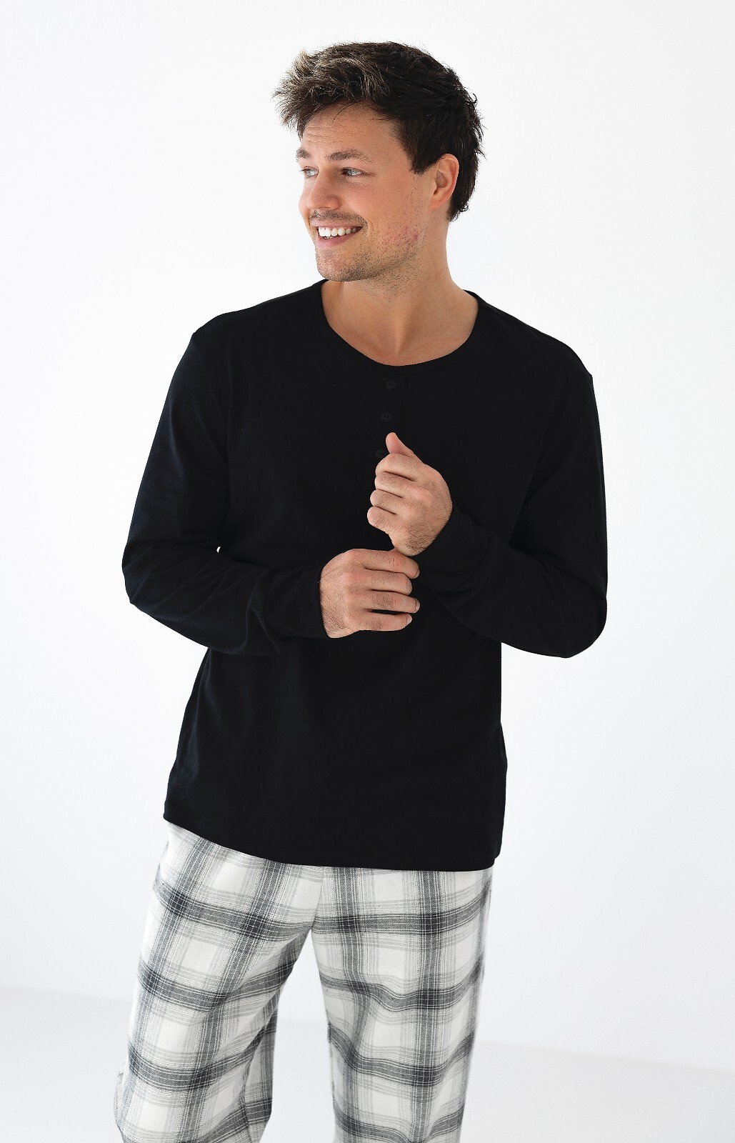 Piżama Sensis Charles dł/r M-XL męska - obrazek 3