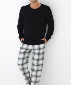 Piżama Sensis Charles dł/r M-XL męska - obrazek 4