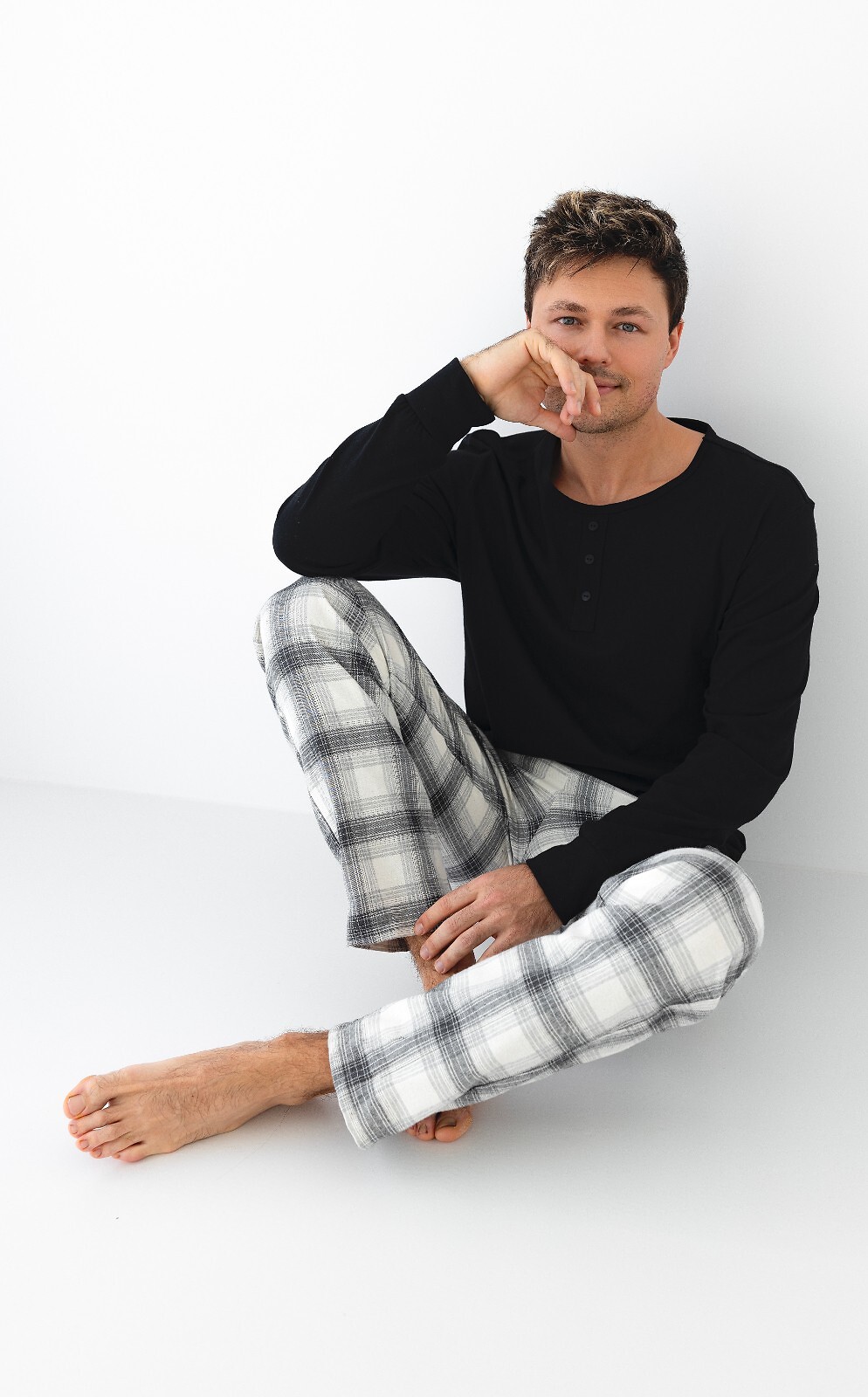 Piżama Sensis Charles dł/r M-XL męska - obrazek 6