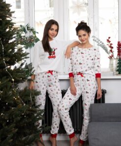 Piżama Sensis Lillian 3/4 Christmas S-XL - obrazek 13