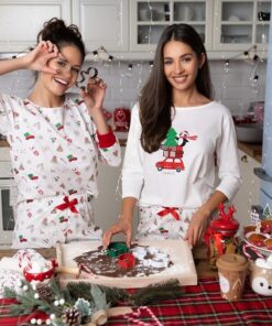 Piżama Sensis Lillian 3/4 Christmas S-XL - obrazek 24