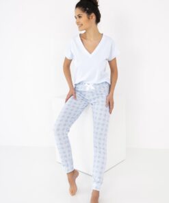 Piżama Sensis Evelina kr/r S-XL - obrazek 3