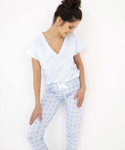 Piżama Sensis Evelina kr/r S-XL - obrazek 4