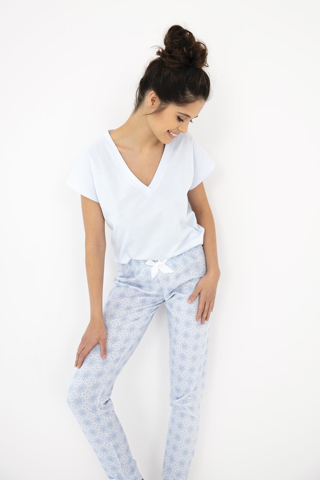 Piżama Sensis Evelina kr/r S-XL - obrazek 4