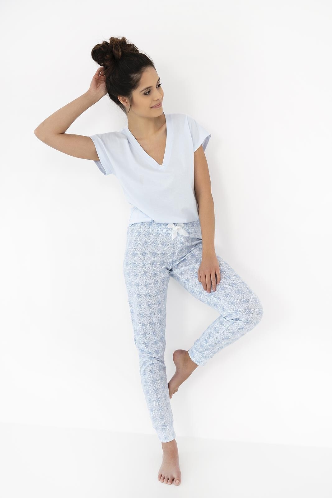 Piżama Sensis Evelina kr/r S-XL - obrazek 5