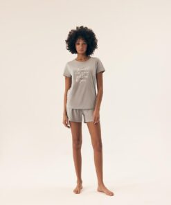 Piżama Henderson Ladies 42660 Naturaleza kr/r S-2XL - obrazek 4