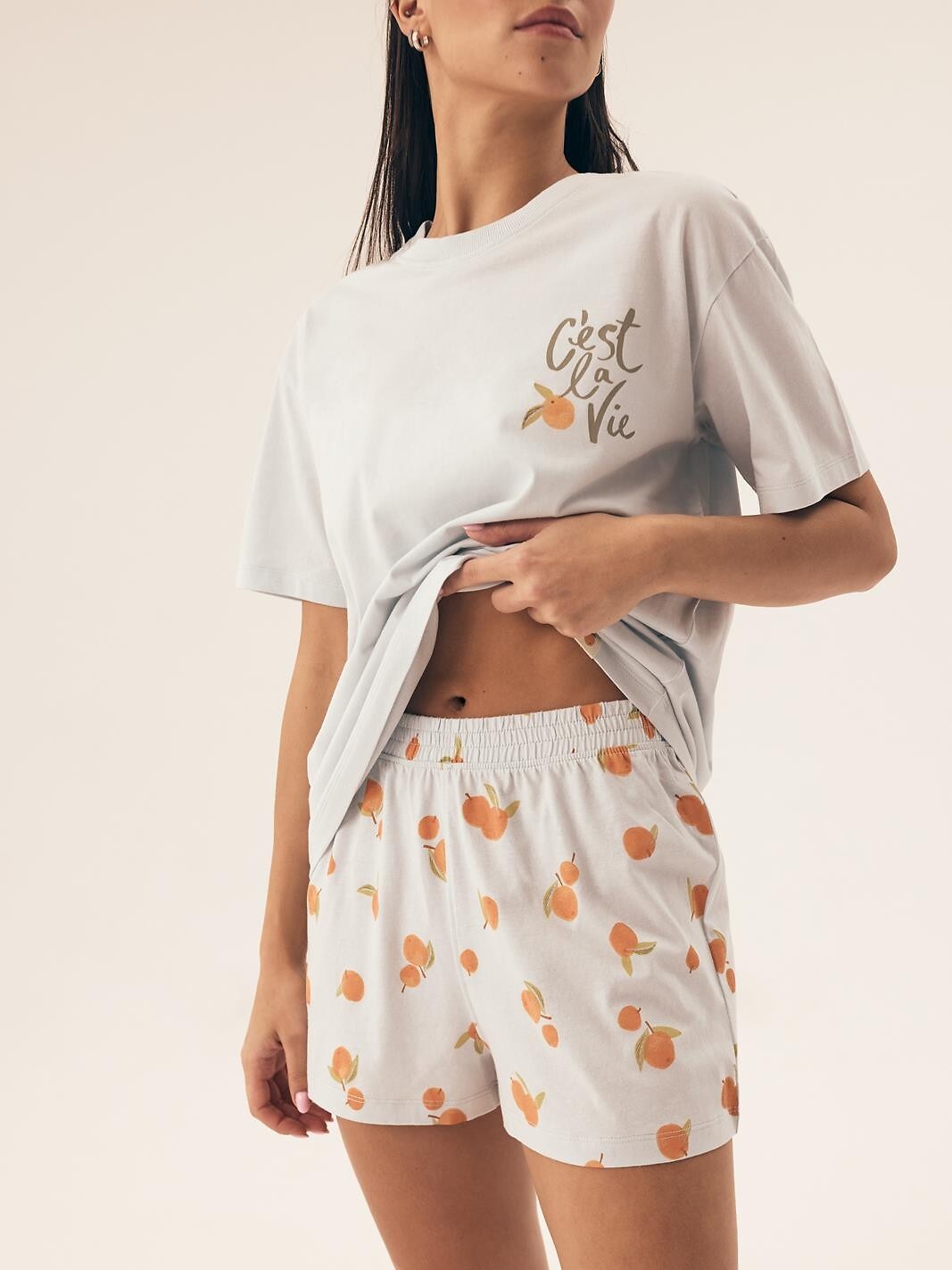 Piżama Henderson Ladies 42684 Naranja kr/r S-2XL - obrazek 8