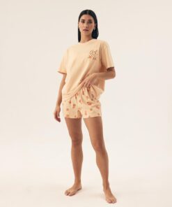 Piżama Henderson Ladies 42684 Naranja kr/r S-2XL
