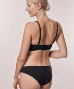 Biustonosz push-up bez fiszbin Mefemi Amelia Czarny - obrazek 8