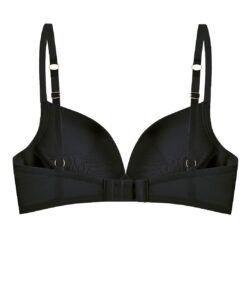 Biustonosz push-up bez fiszbin Mefemi Amelia Czarny - obrazek 10