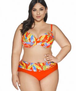 Biustonosz kąpielowy soft Ava SK 227 Vivid Orange Maxi