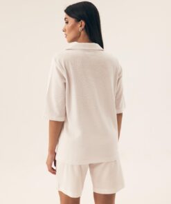 Piżama Henderson Ladies 43348 Nilsa 2 kr/r S-L rozpinana - obrazek 5